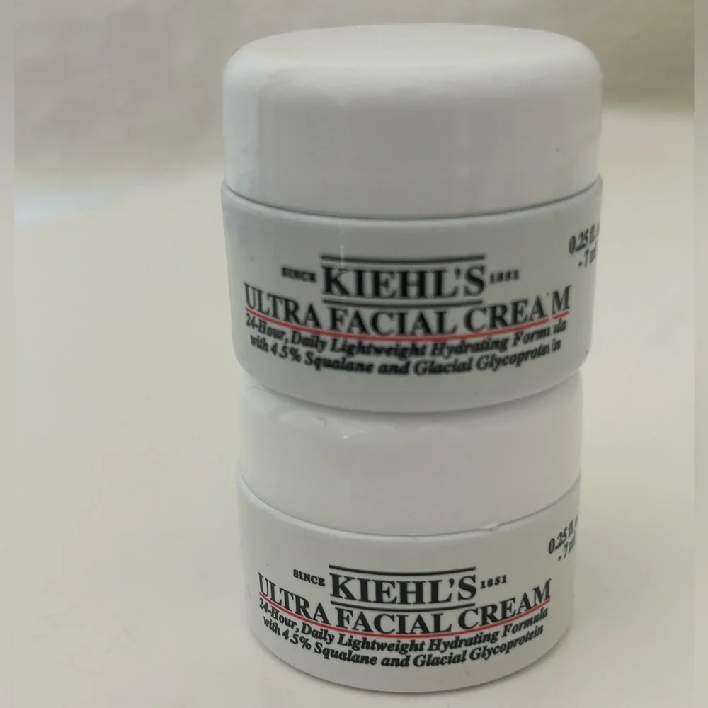 Kiehl's 6 Piece Skincare Collection Acne Cleanser Recovery Ultra Facial Cream